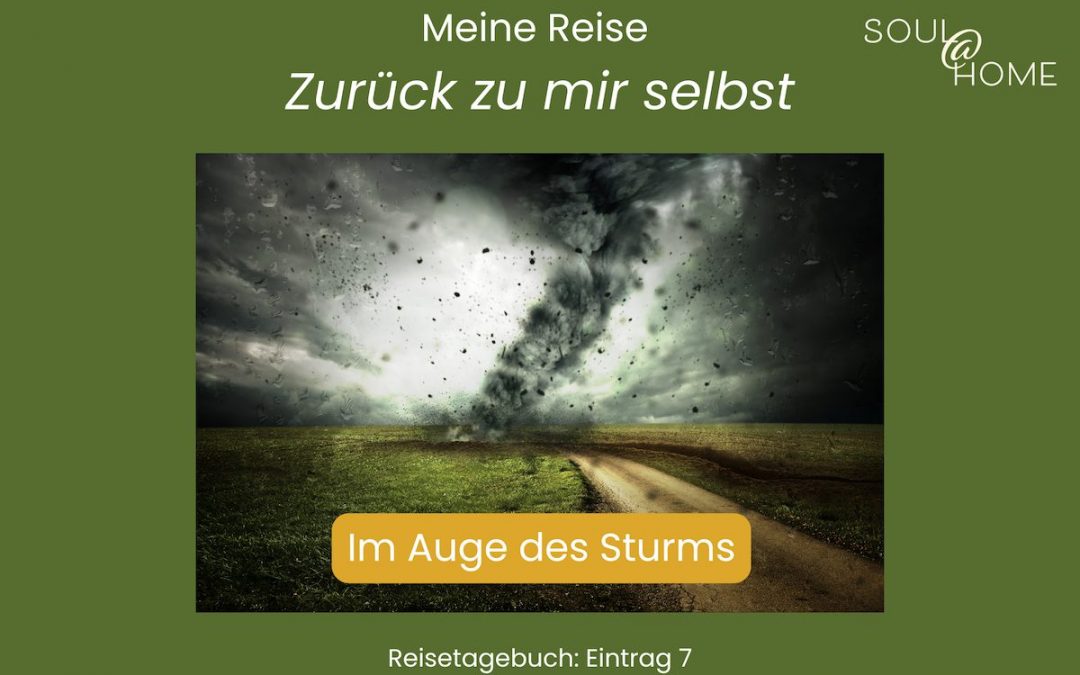 Im Auge des Sturms: wenn es außen still wird und innen laut